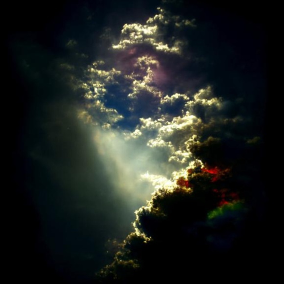 Substantial Sterling, Amethyst & Amazonite Pendant & my AI ART WORK based on it. - Picture 4 of 7